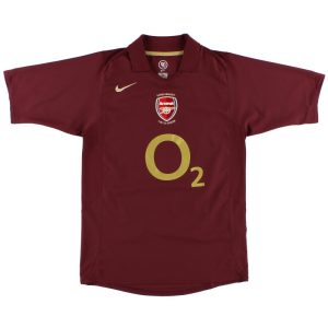 Camiseta Retro Arsenal 05/06 1a equipación