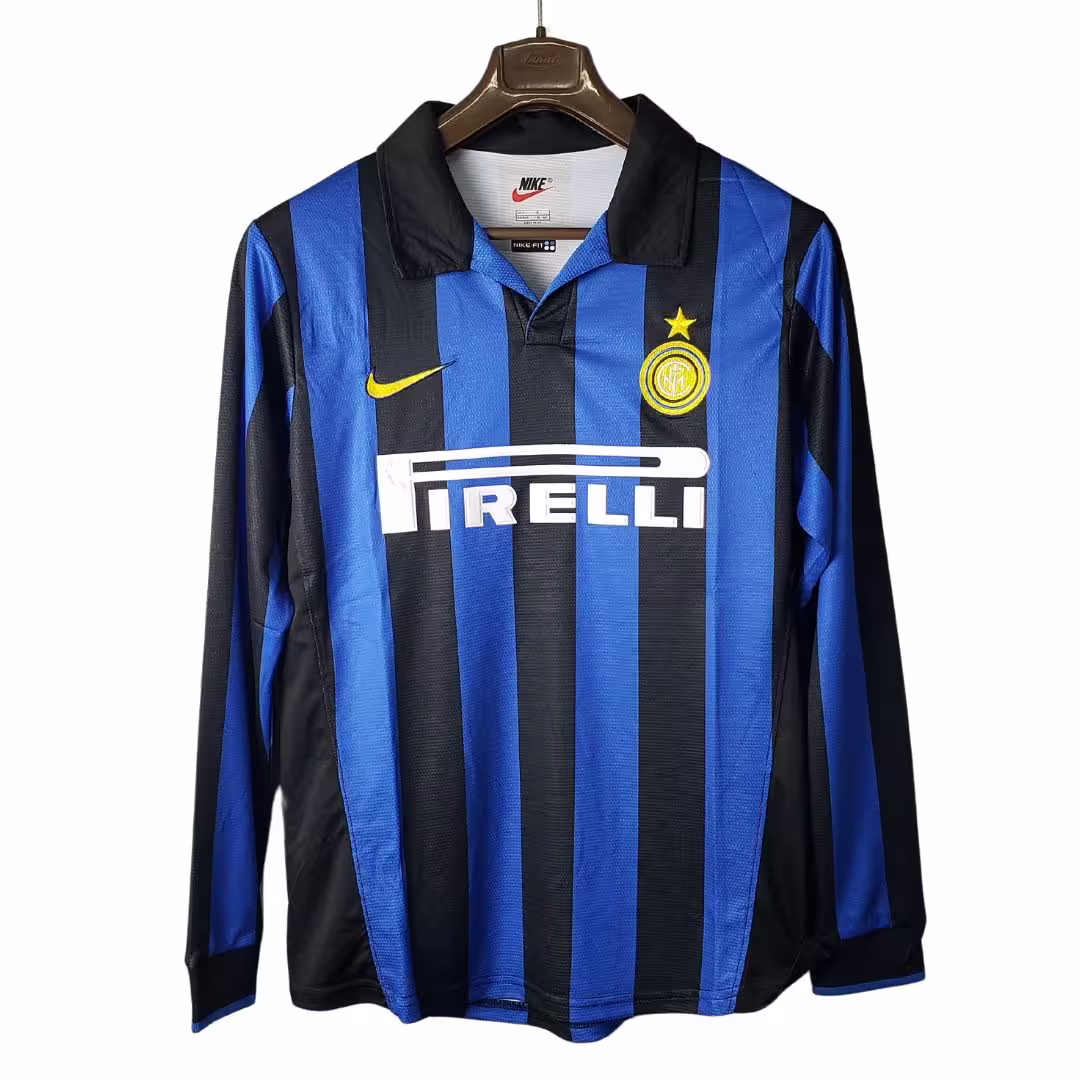 Camiseta Manga Larga Retro Inter de Milán 1998
